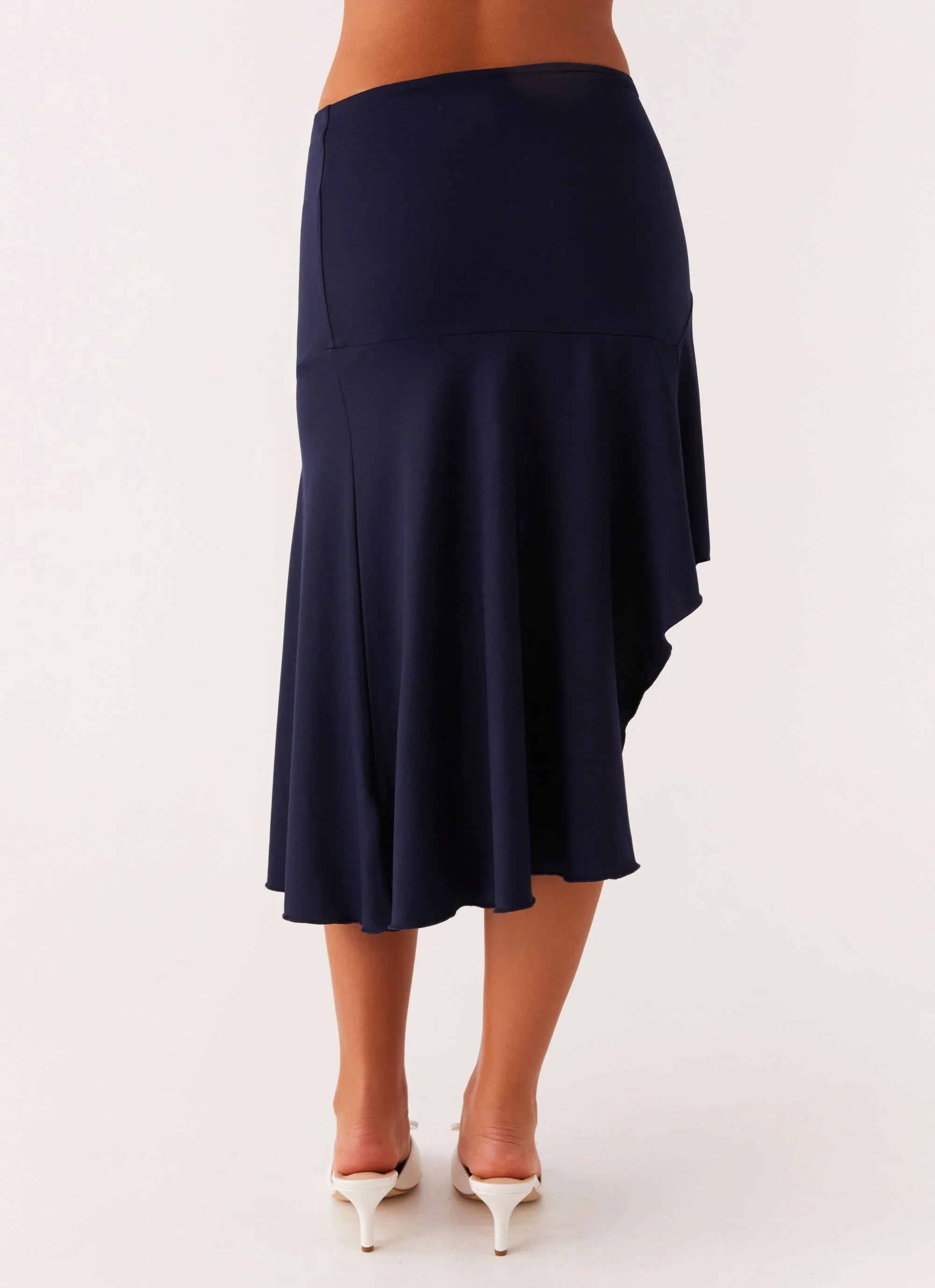 Viola Midi Skirt Navy