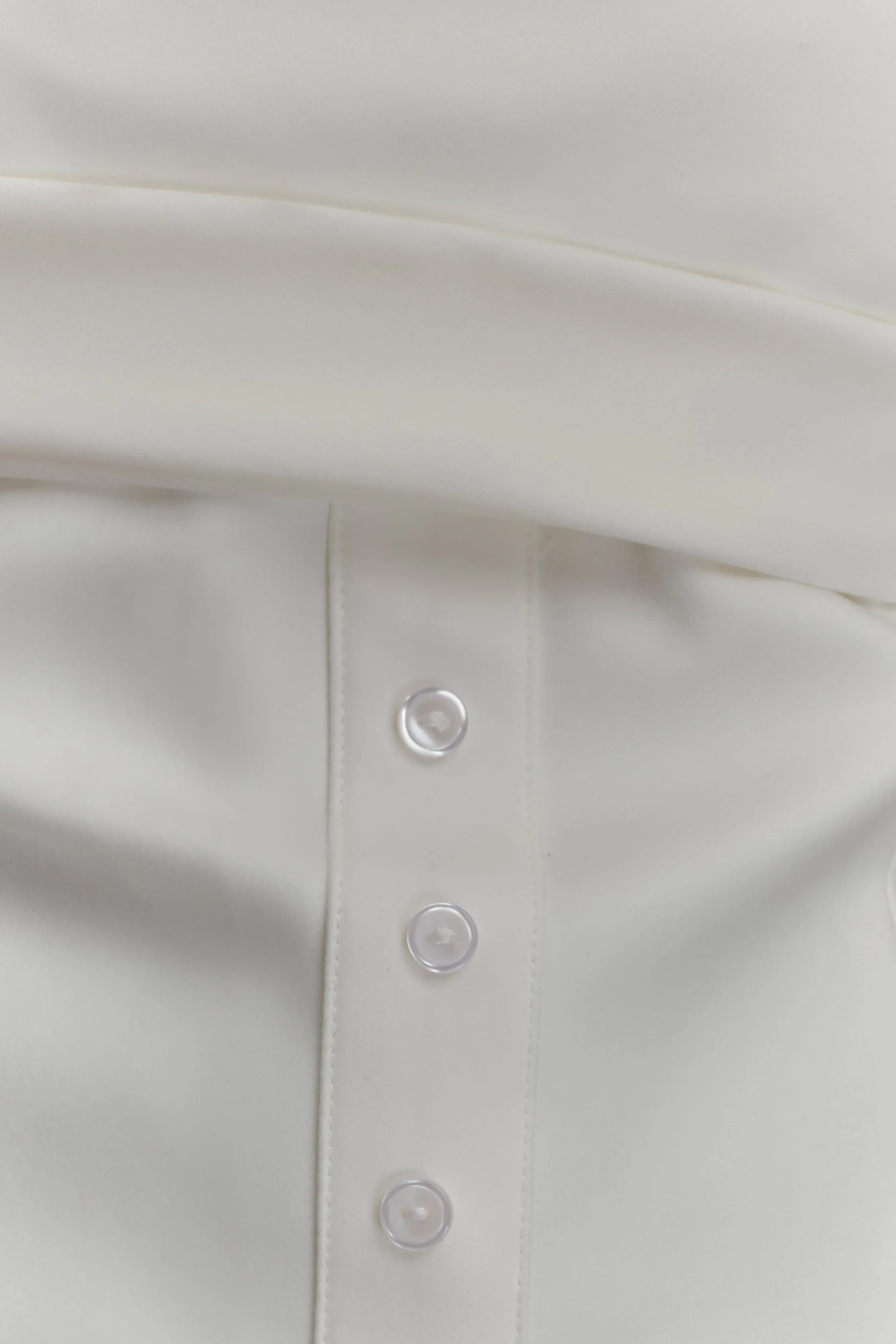 Zillah Strapless Cotton Top White