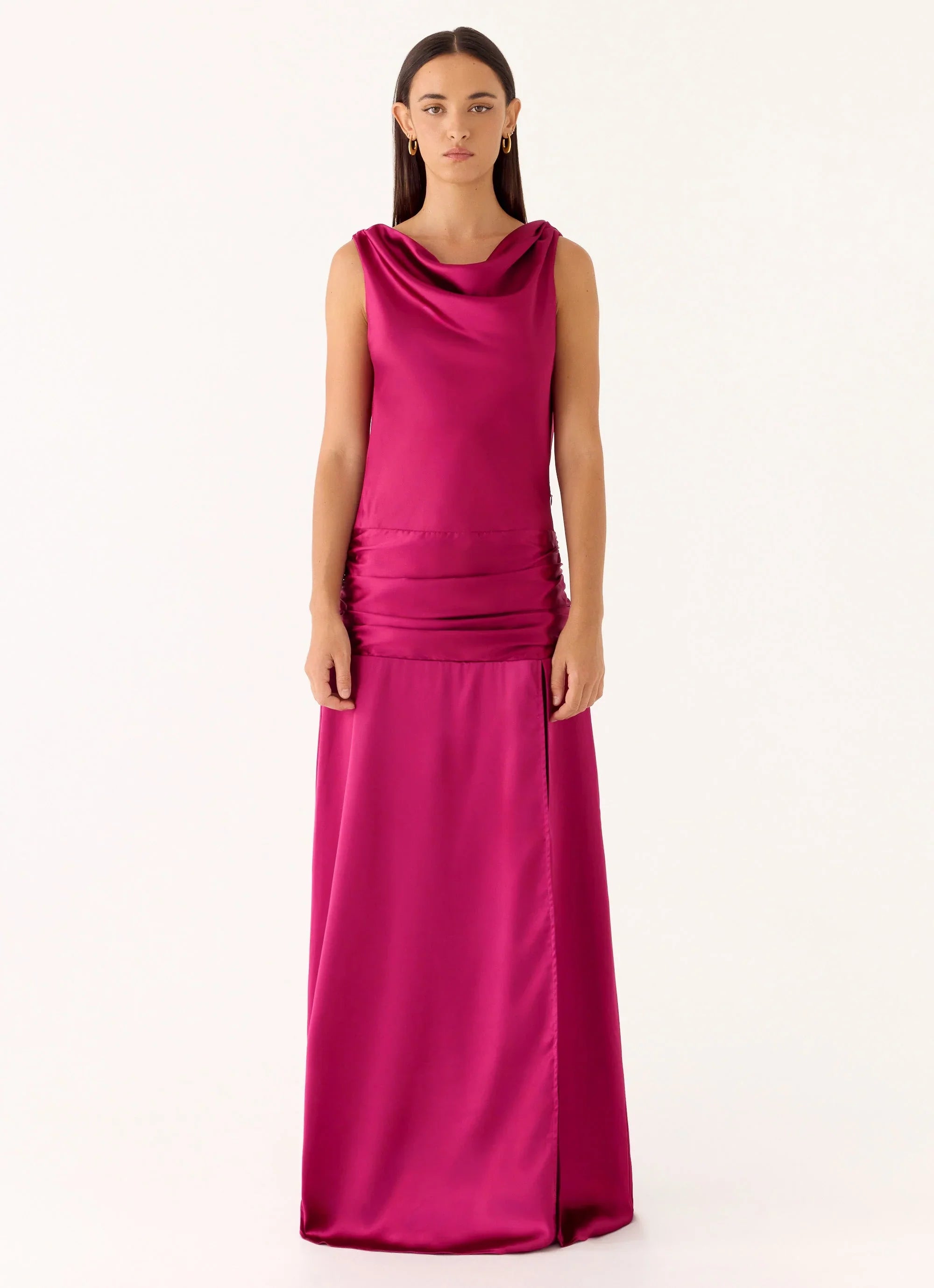Generation Maxi Dress Fuchsia