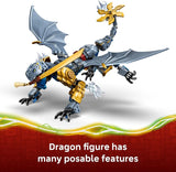 LEGO NINJAGO Ninja Dragon Riyus Battle Building Toy for Boys Girls Ninja Poseable Dragon Toy Playset for Kids Ages 7 Includes 4 Minifigures for Pretend Play Gift Idea for Birthdays 71855
