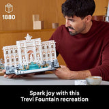 LEGO Architecture Trevi Fountain Building Set Collectible Model of Italian Landmark for Display for Adults 18 Gift for Women Men 21062