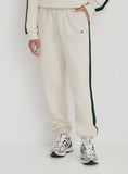 Cream 4th Branded Contrast Trim Jogger Sloane