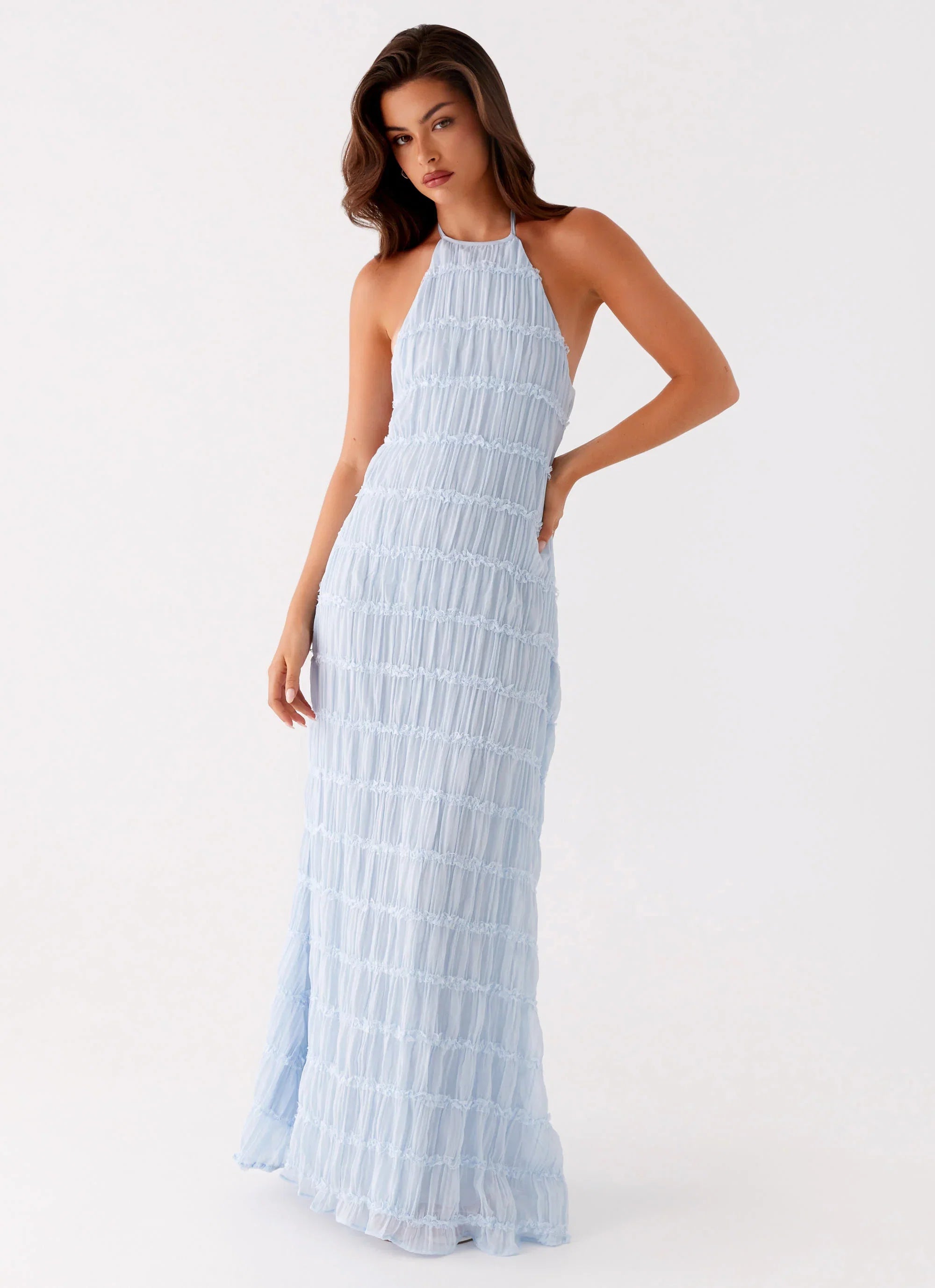 Aullie Maxi Dress Blue