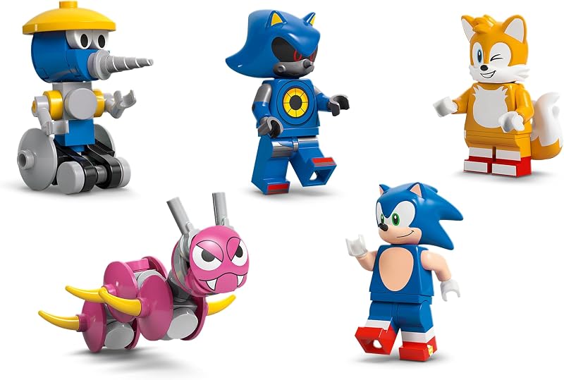 LEGO Sonic the Hedgehog Team Sonic Command Truck Building Toy Pretend Play Vehicle W 5 Figures for Boys Girls Ages 8 Toy Building Blocks for Kids Gift Idea for Birthdays 77006