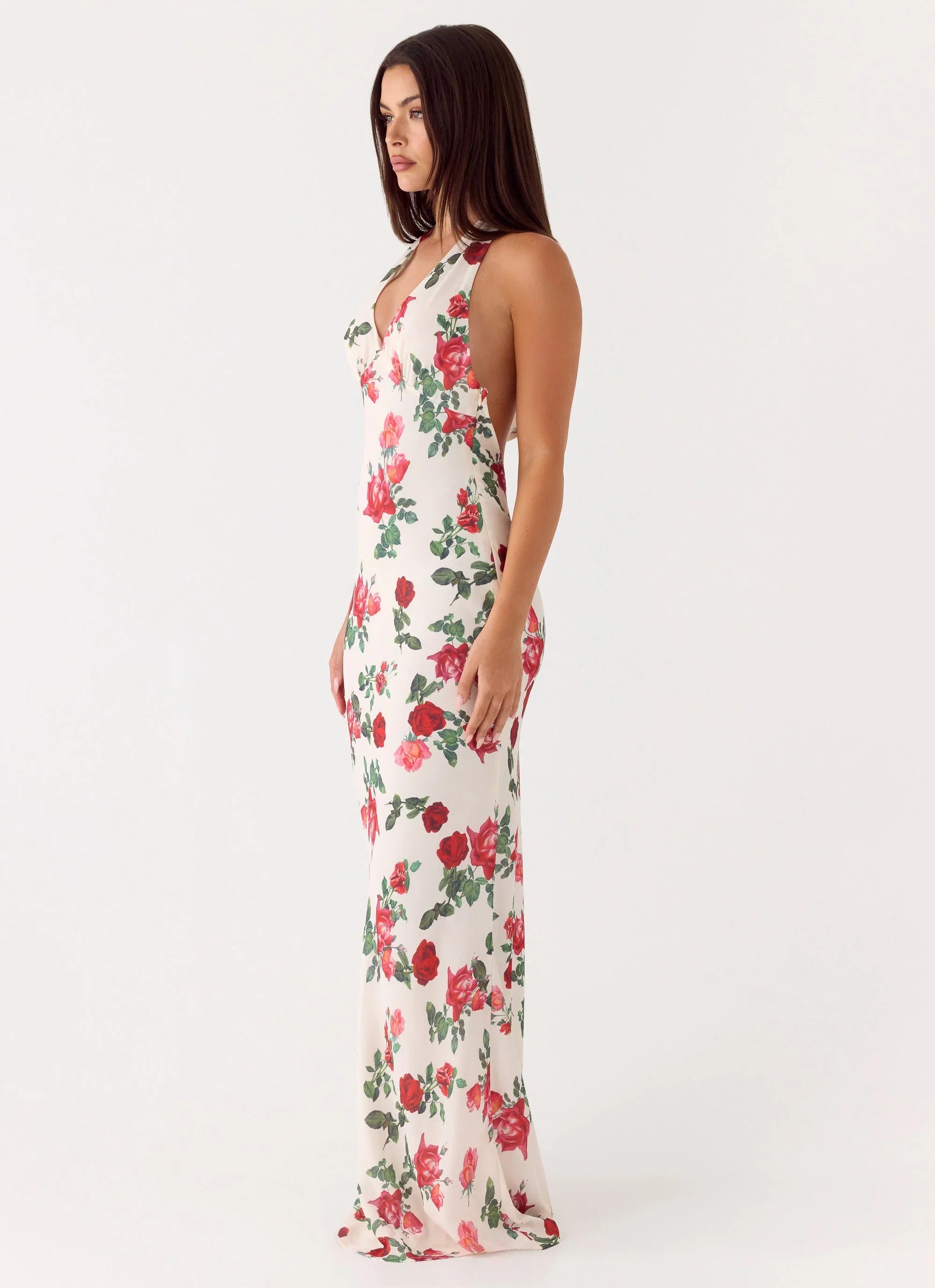 Maryk Maxi Dress Ivory Bloom