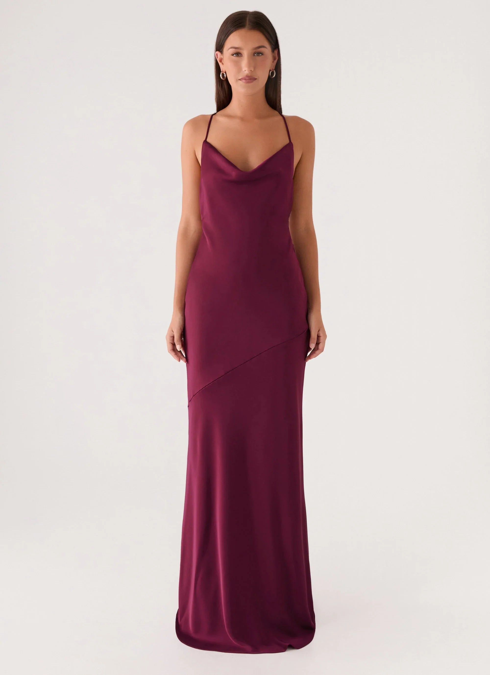Tiano Maxi Dress Plum