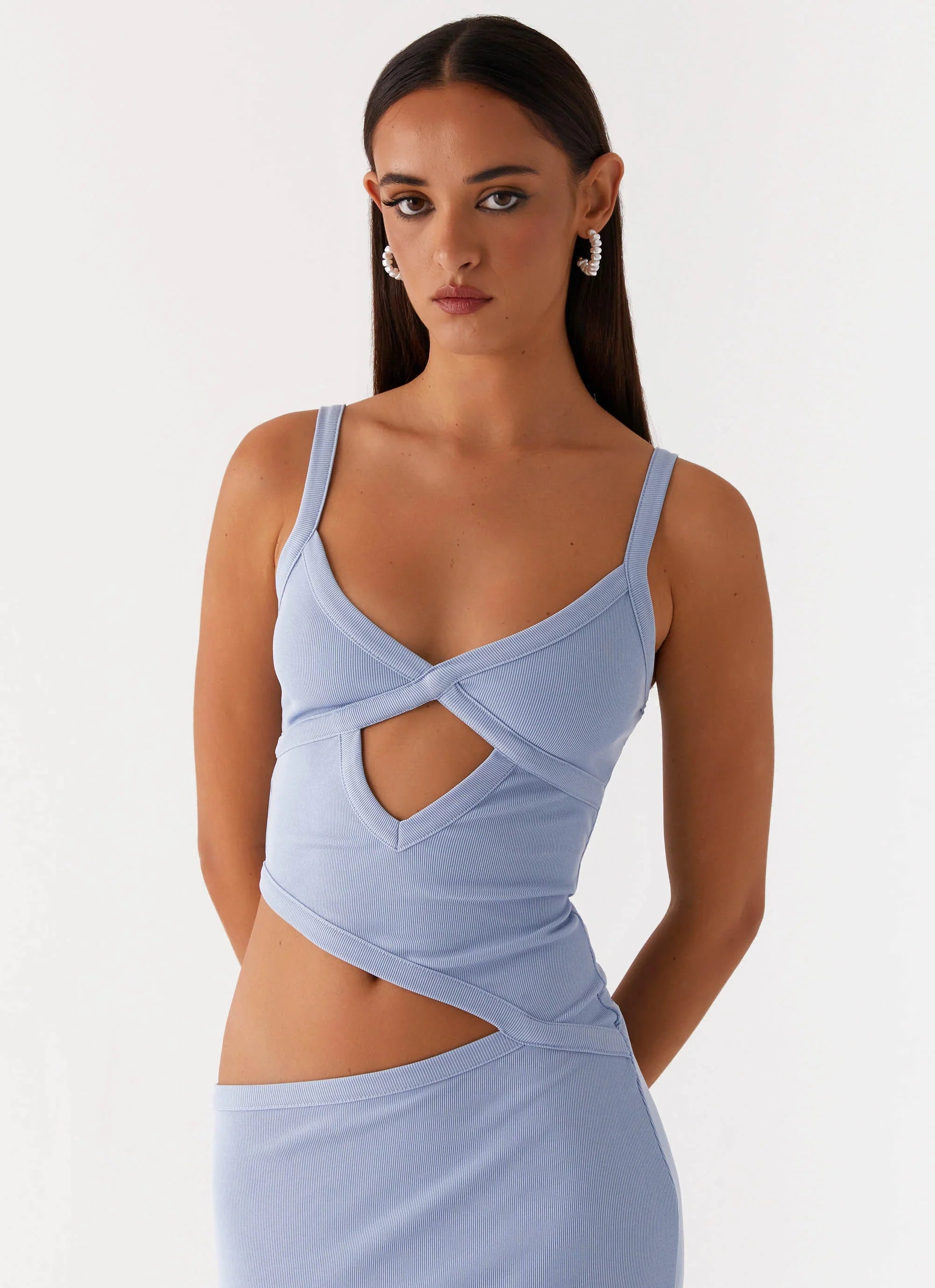 Jocelyn Maxi Dress Blue