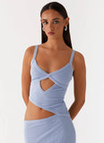 Jocelyn Maxi Dress Blue