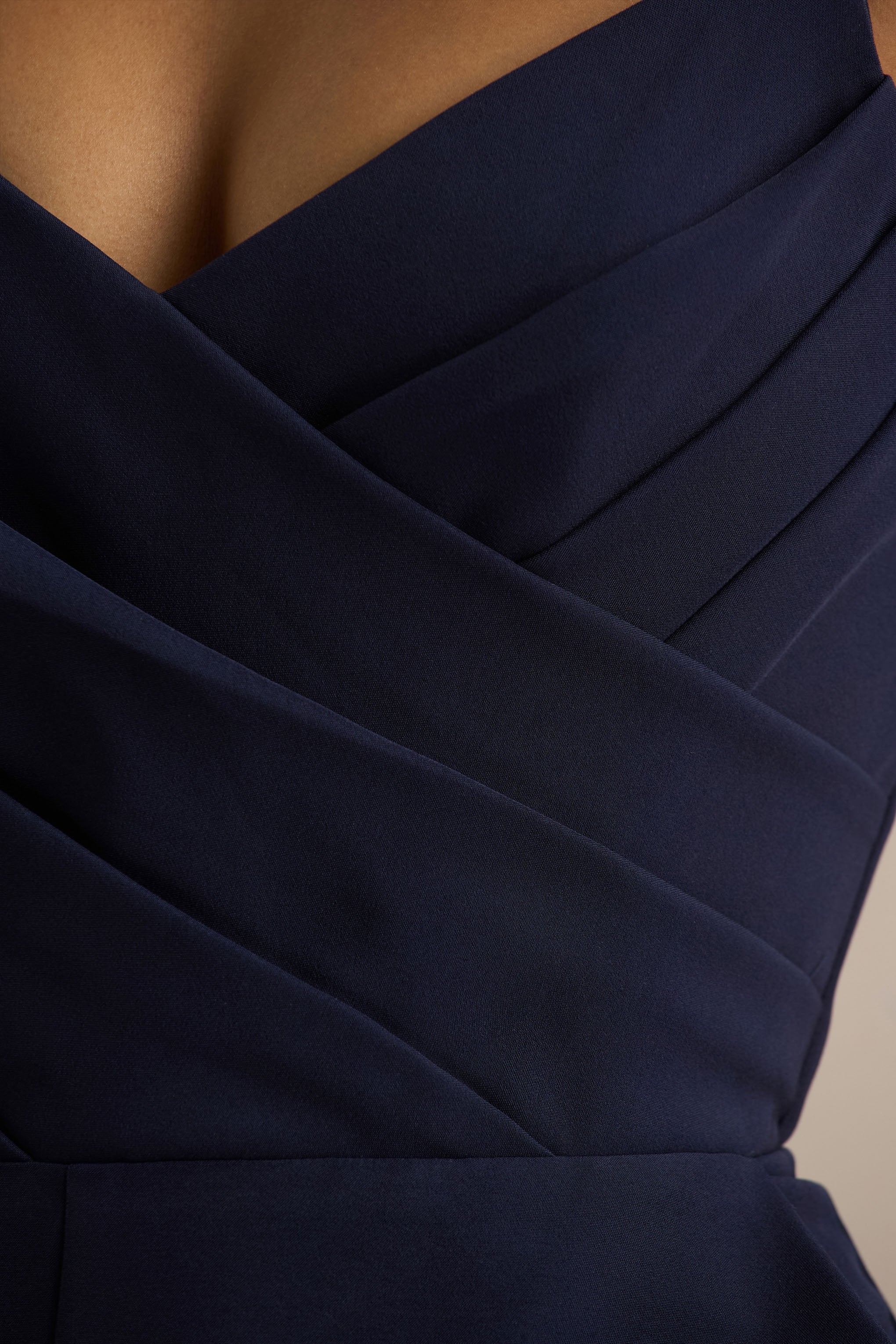 Dainty Navy Sweetheart Jumpsuit