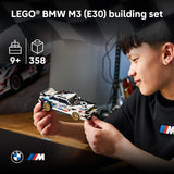 LEGO Speed Champions BMW M3 E30 77263 Building Toy for Boys Girls Ages 9 Detailed Toy Car for Kids Play or Display Model 358 pieces Gift for Birthdays