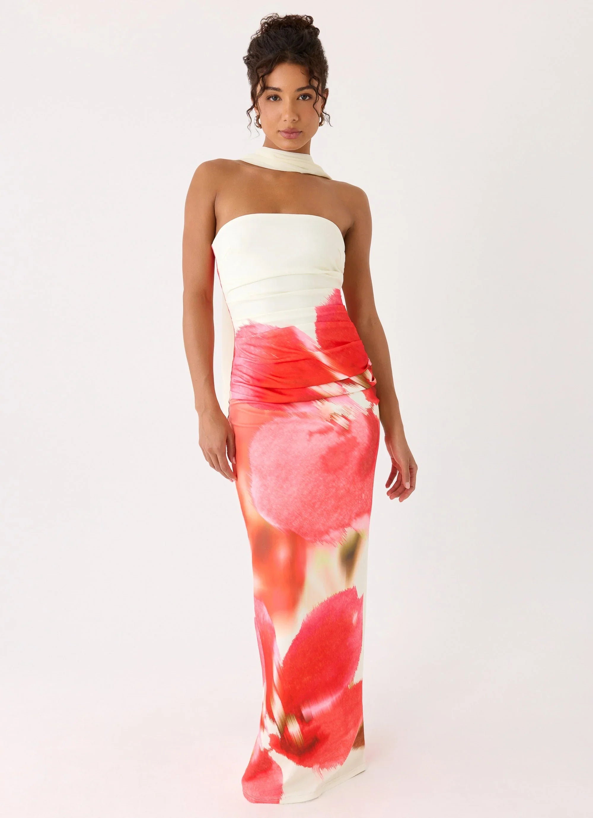 Libra Maxi Dress Porcelain Rose