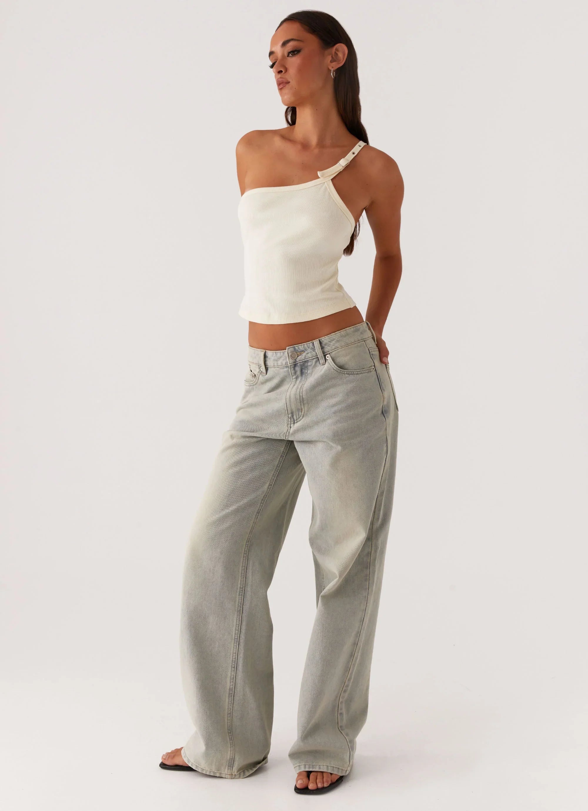 Keanna Low Rise Denim Jeans Vintage
