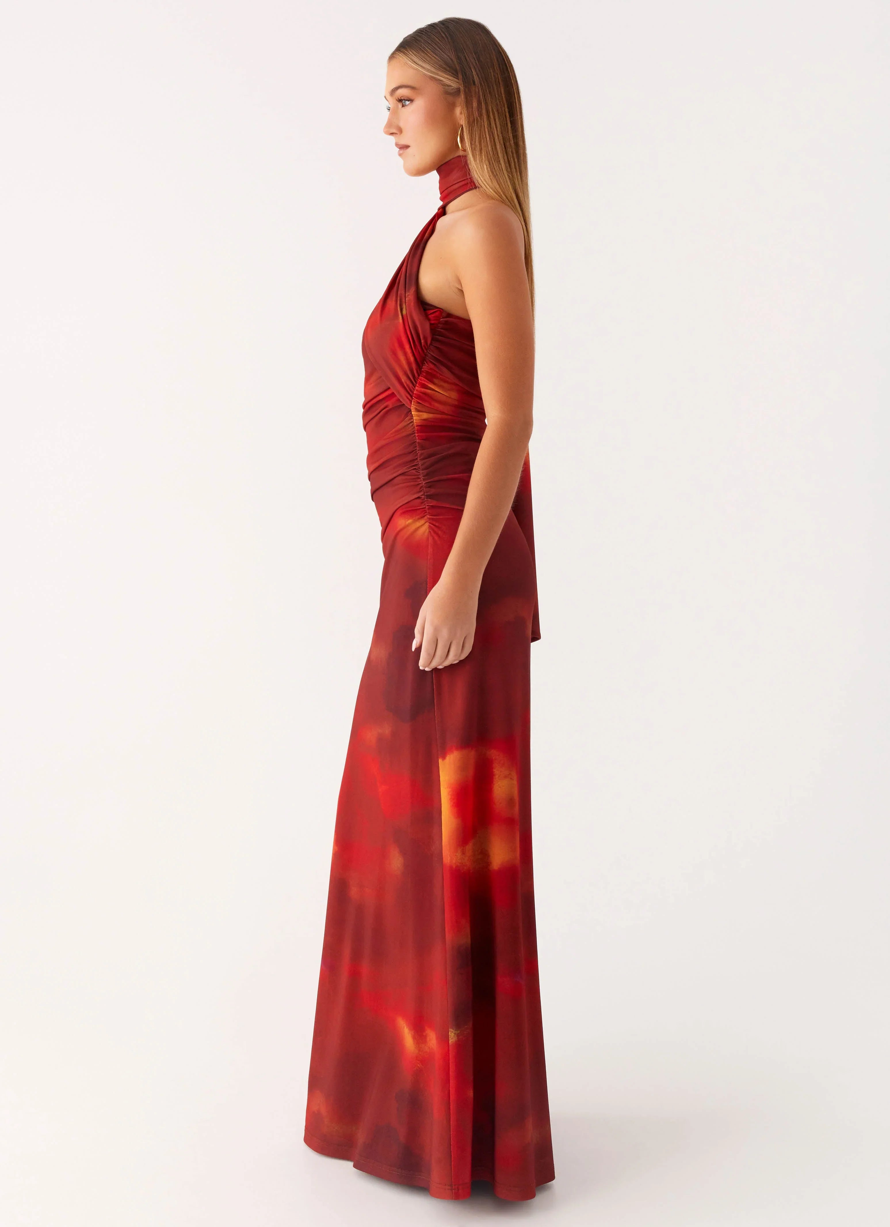Songbird Maxi Dress Scarlet Blur