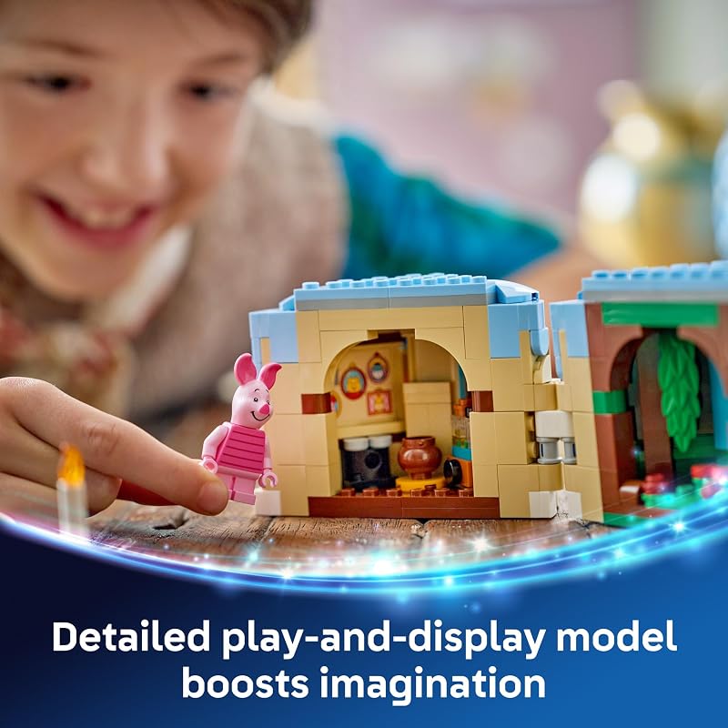 LEGO Disney Piglets Birthday Fun Building Toy Winnie The Pooh Toy for Girls Boys Ages 9 Gift for Birthdays Kids Room Decor 43305