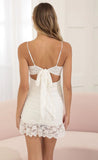 Lace Bodycon Dress in White