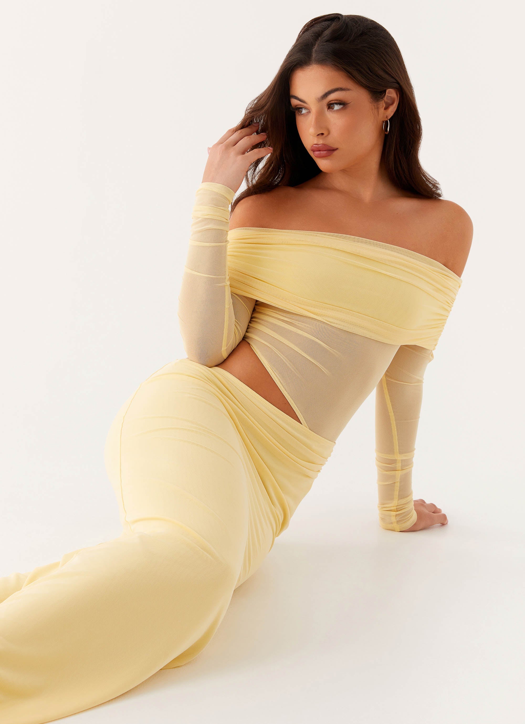 Emery Maxi Dress Yellow
