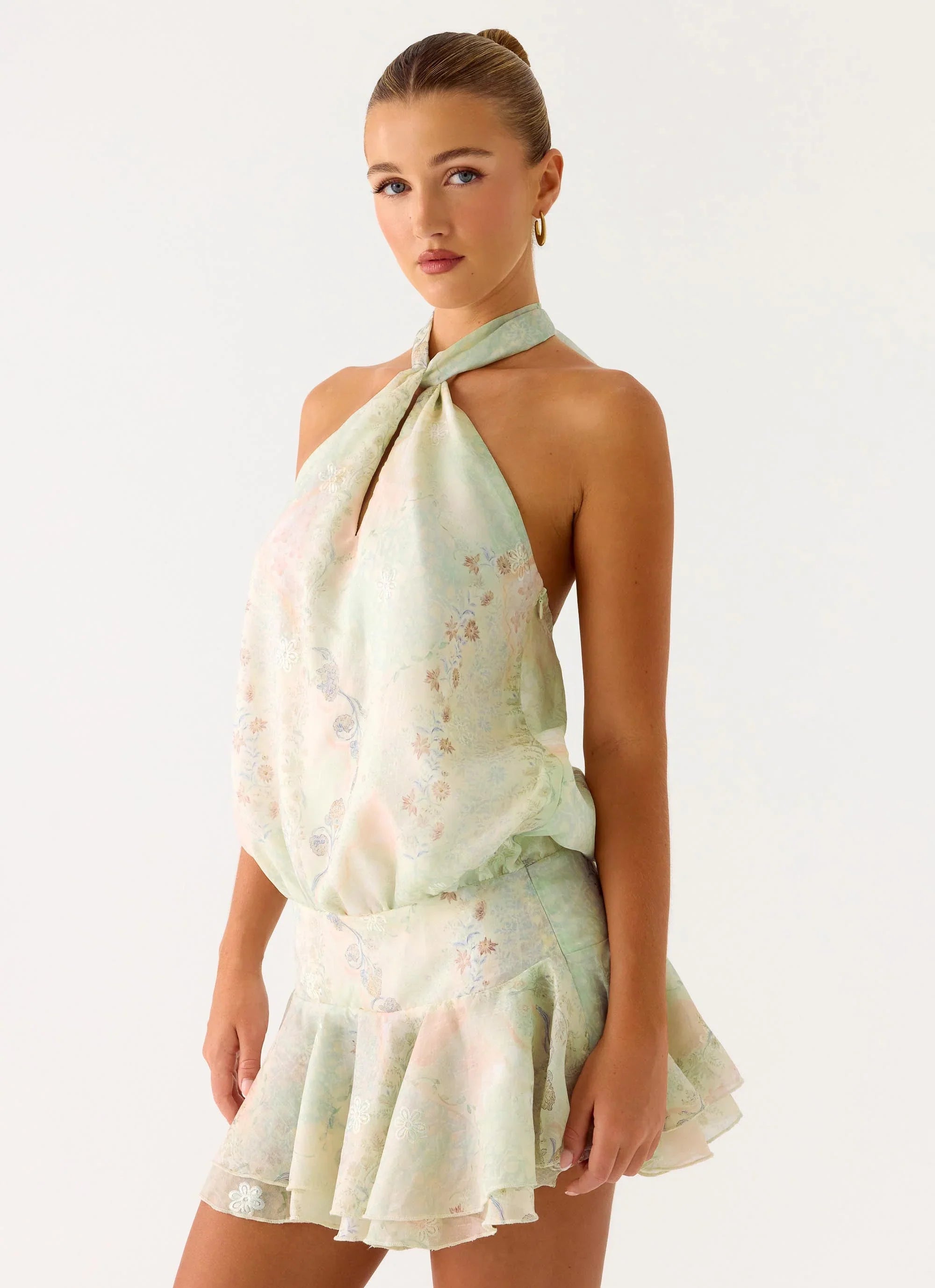 Beginning Mini Dress Mystic Paisley