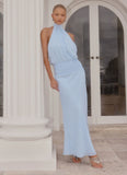 Lalia Maxi Dress Pale Blue