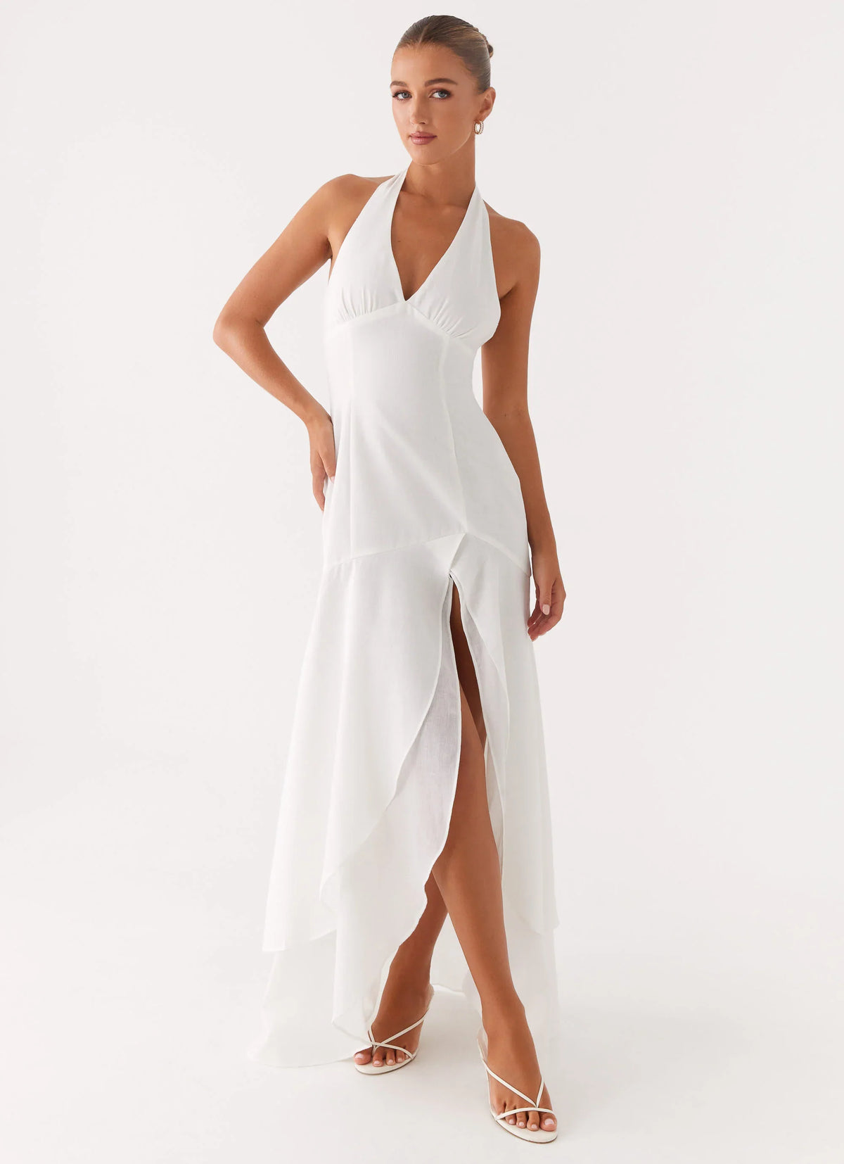 Turu Maxi Dress White