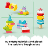 LEGO DUPLO Classic Colorful Creative Box 10479 Building Toys for Toddlers Ages 15 Sturdy Build for Pretend Play Develops Fine Motor Skills 80 pieces Gift Idea