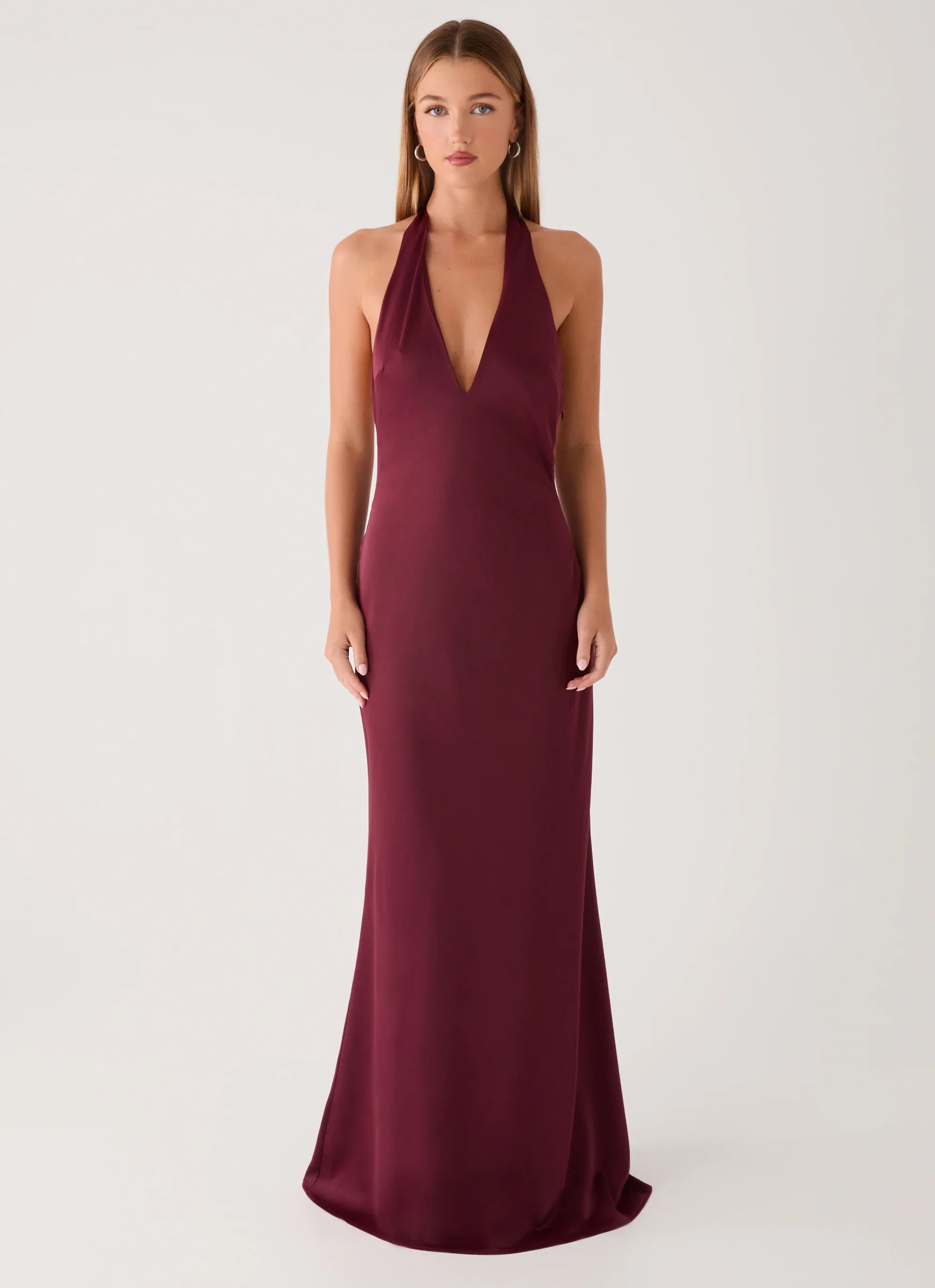 Eloise Maxi Dress Plum