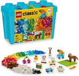 LEGO Classic Vibrant Creative Brick Box Building Blocks Sensory Learning Toys for Boys Girls Ages 4 Years Pretend Play Preschool Toys Gift for Birthdays 11038