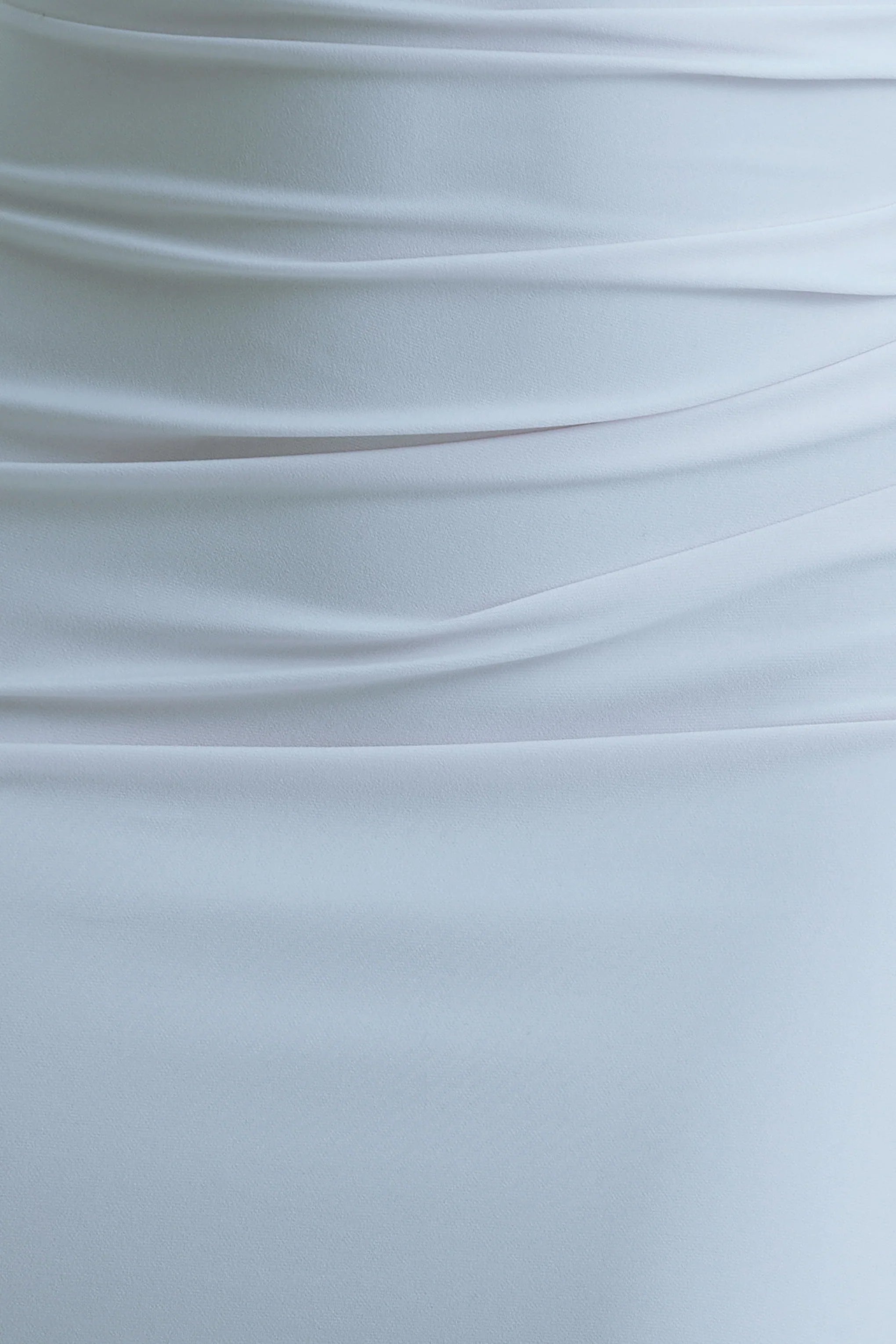 Dressing Up Powder Blue One Shoulder Maxi Dress With Open Back Detail
