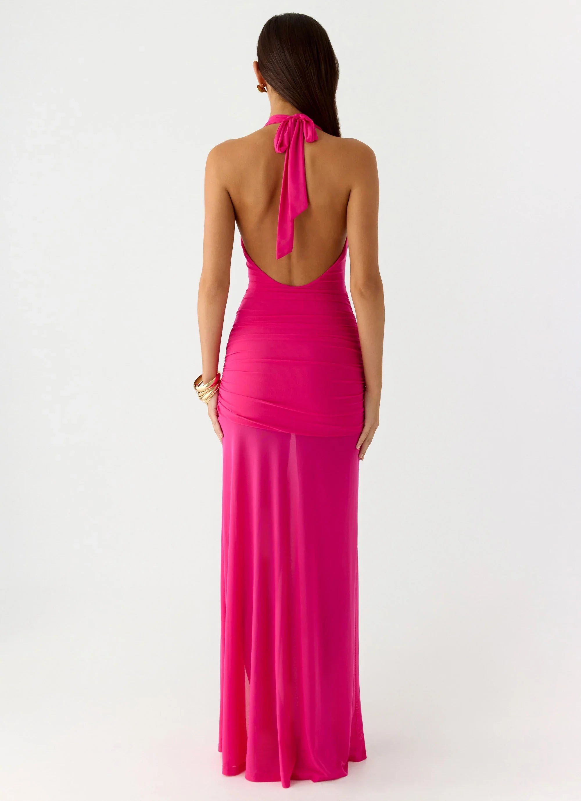 Island Muse Dress Fuchsia