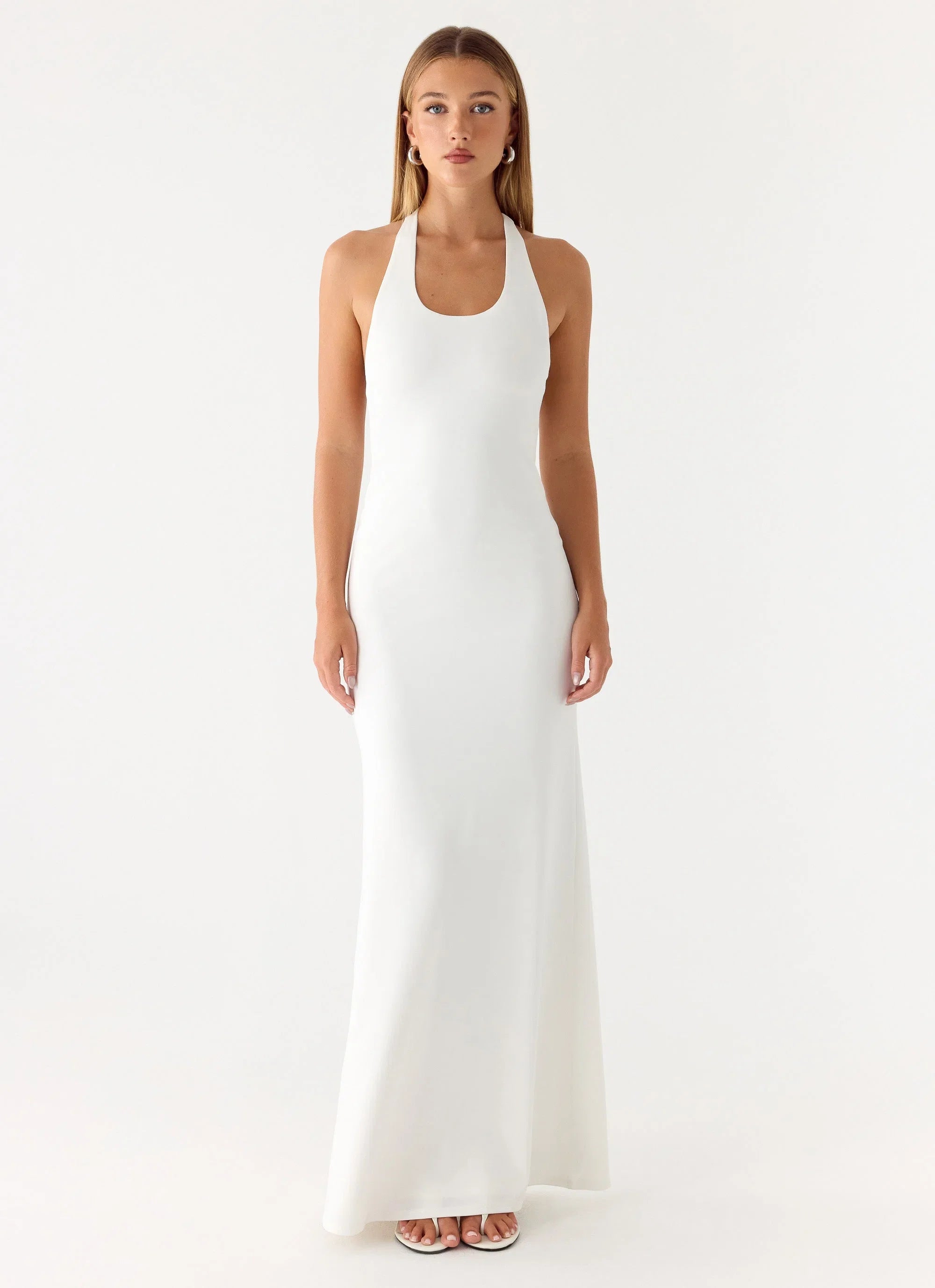 New Girl Maxi Dress White