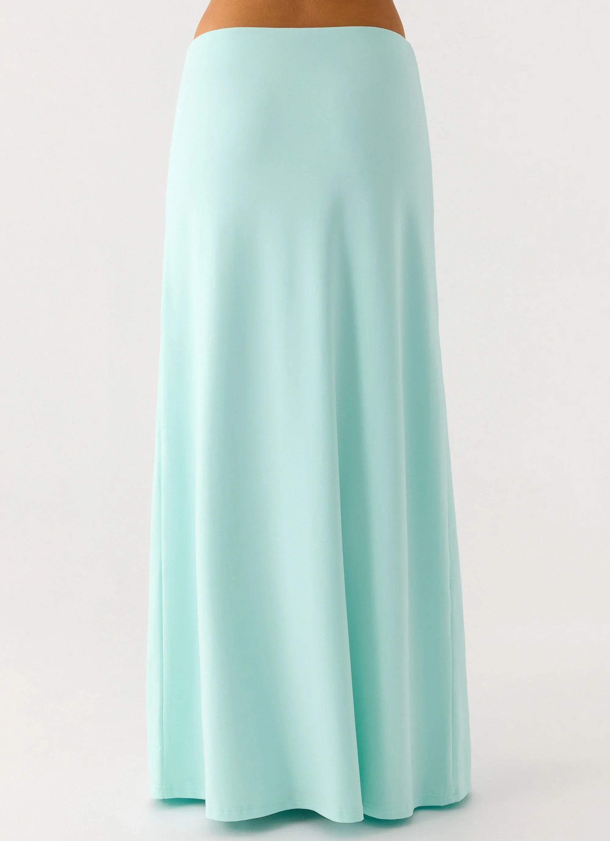 Ravi Maxi Skirt Aqua
