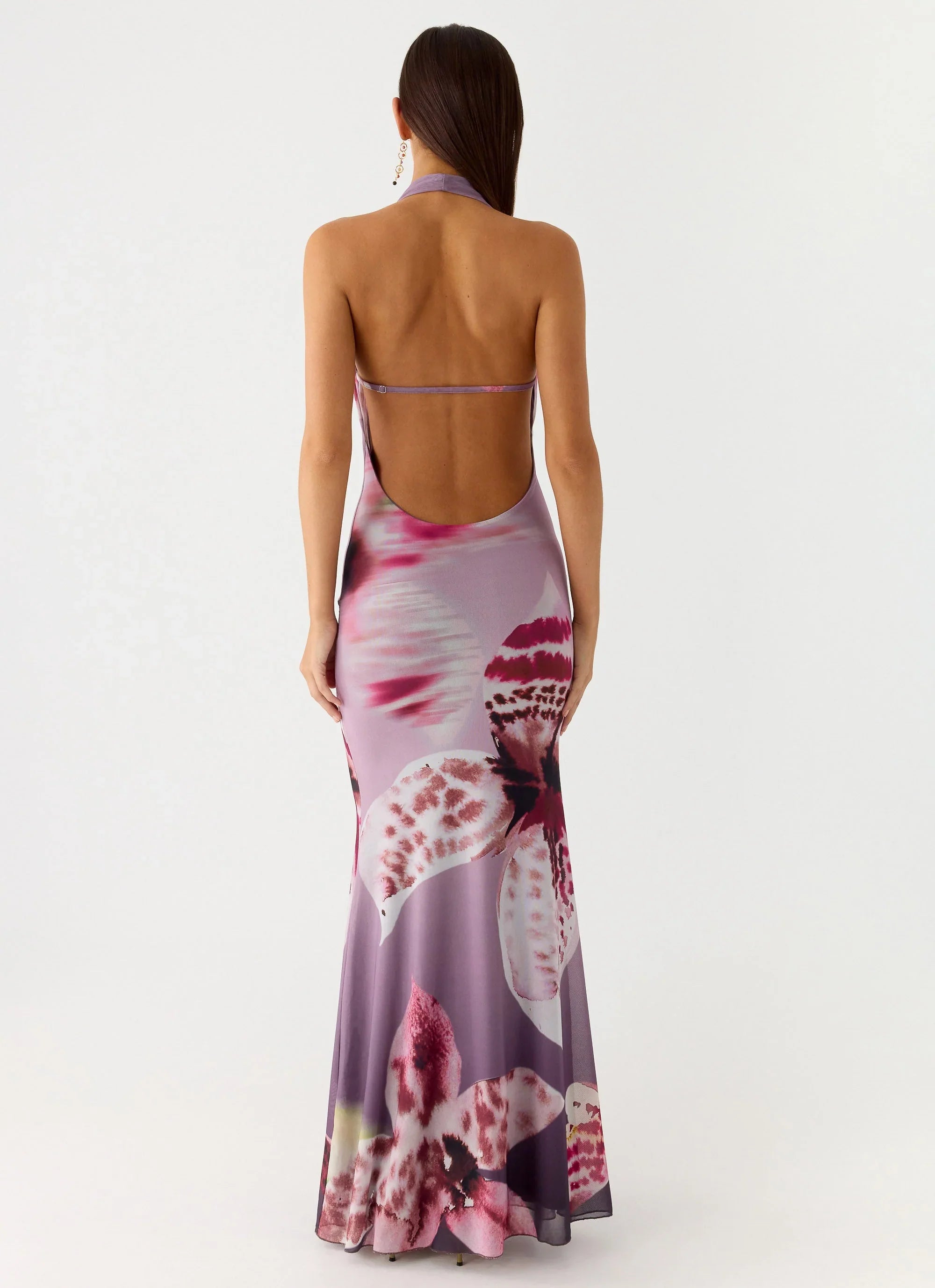 Like You Better Maxi Dress Ombre Floral Affair