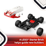 LEGO City F1 Williams Racing Haas F1 Race Car Toys Car Building Toy Set for Kids Boys and Girls Ages 4 Preschool Toy for Fans Gift Idea for Birthdays 60464