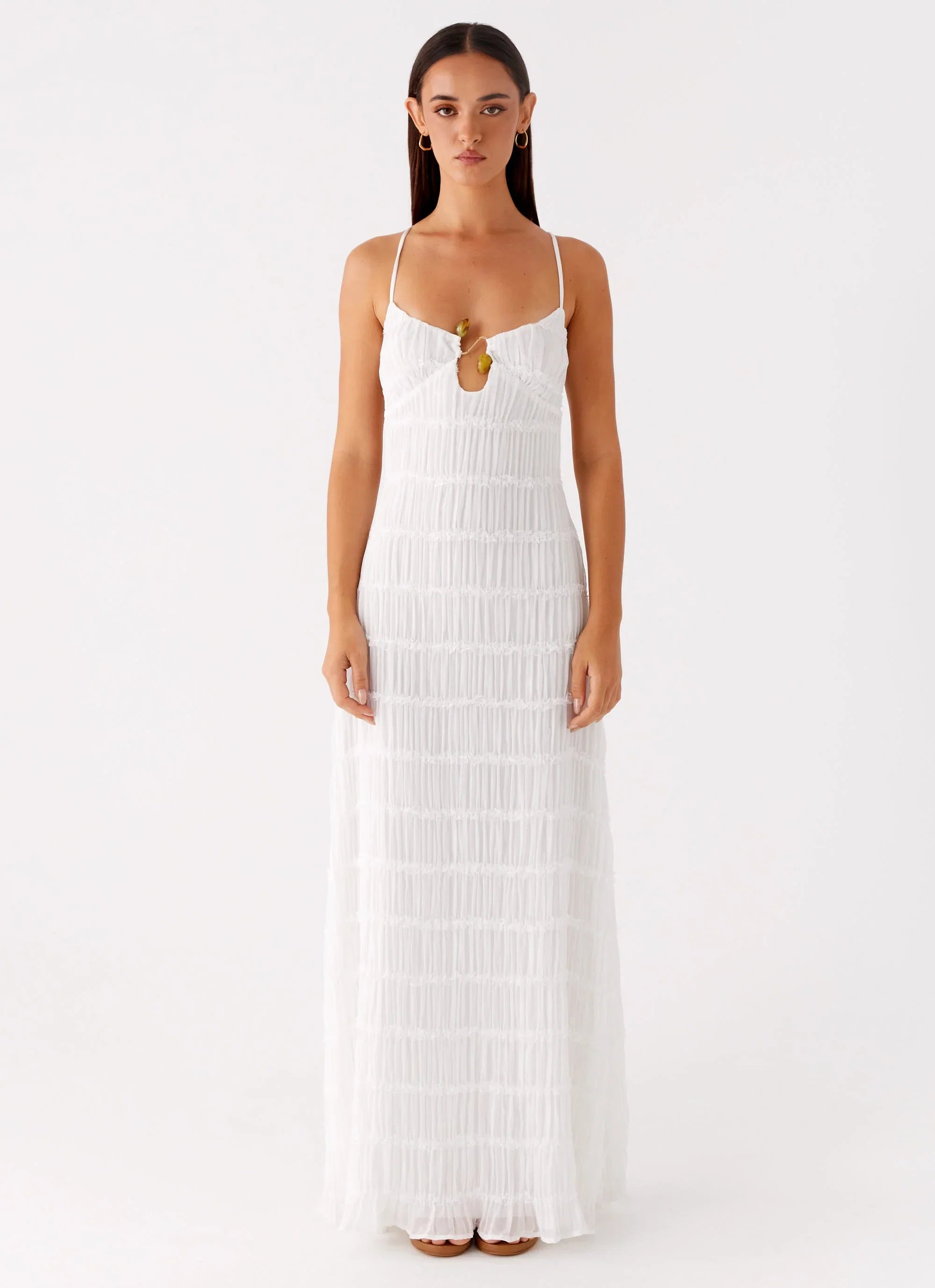 Darwin Maxi Dress White