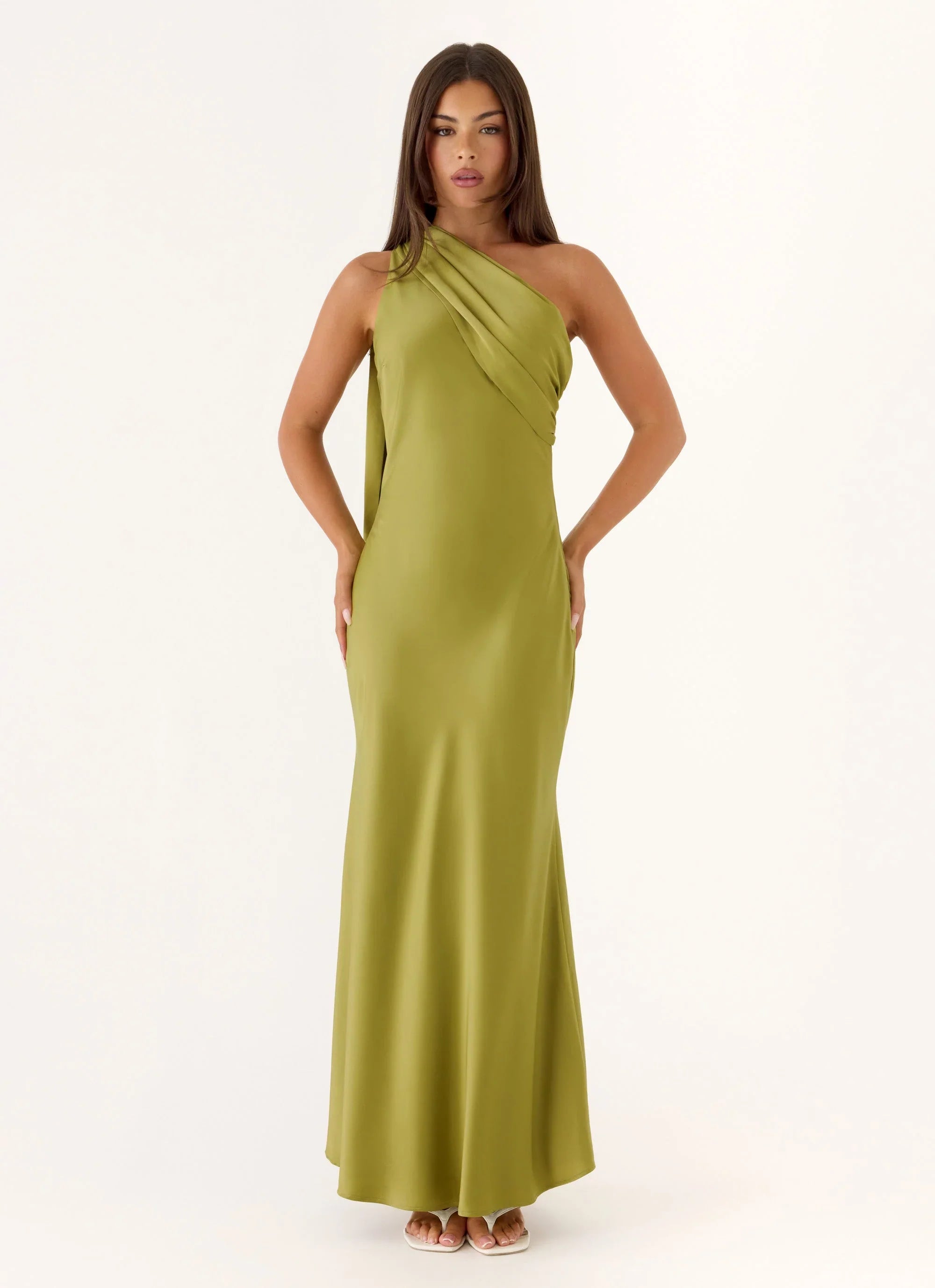 Elena Maxi Dress Fern Green