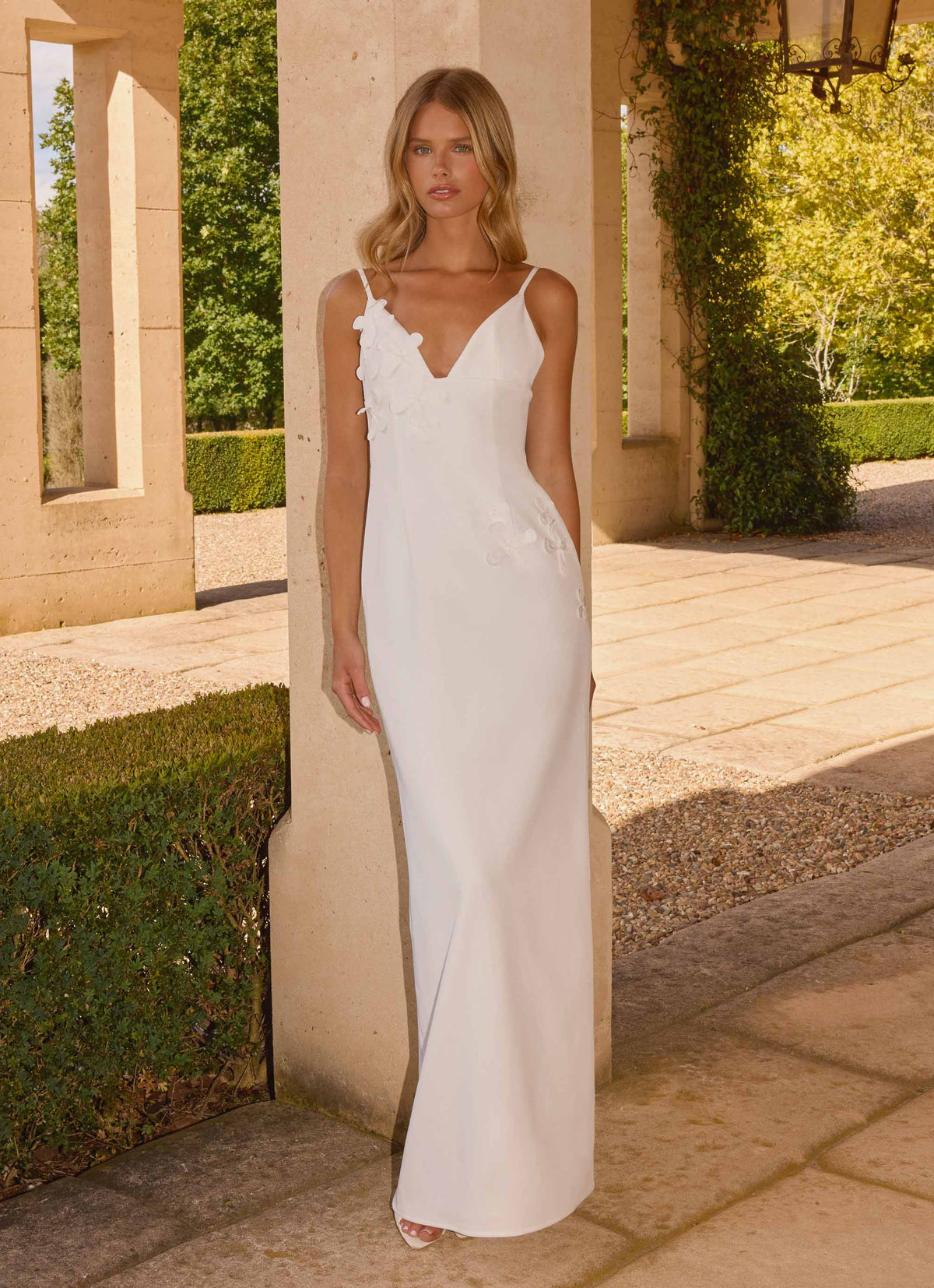 Lyris Maxi Dress White