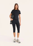 Black Soft Touch Capri Legging