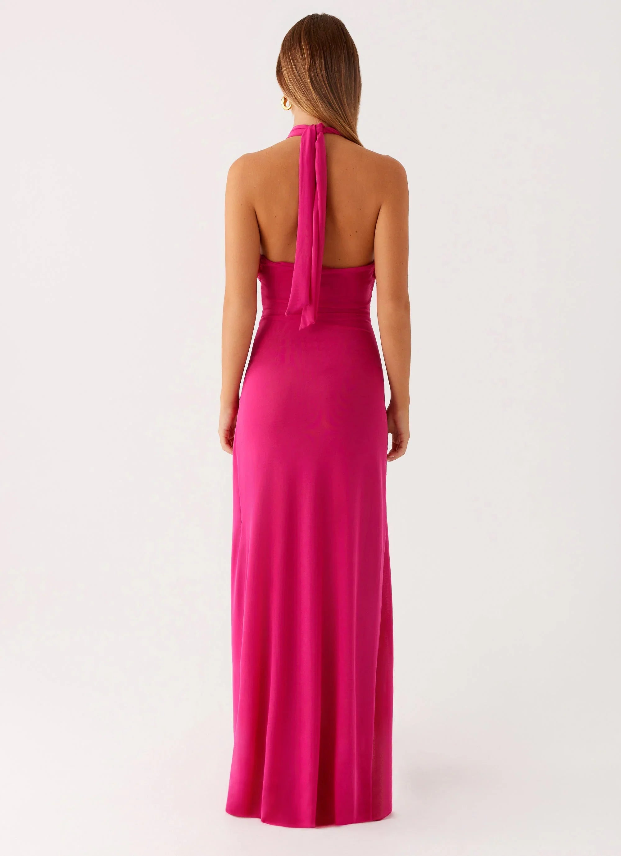 Ericka Maxi Dress Hot Pink
