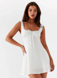 Rowena Mini Dress White