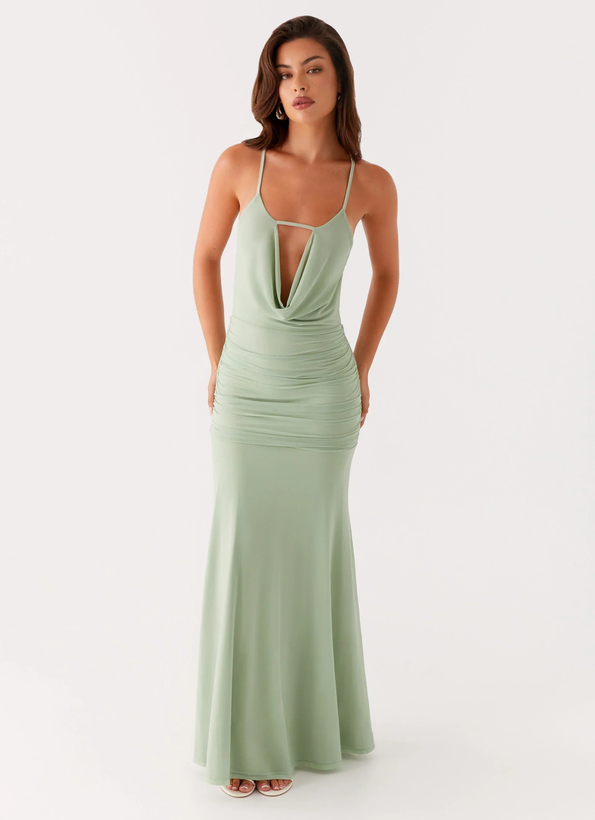 Norah Maxi Dress Sage