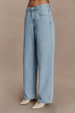 Mannon Mid Rise Denim Jeans 80S Blue