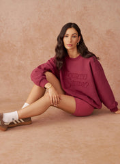 Berry Fourth Branded Sweatshirt
