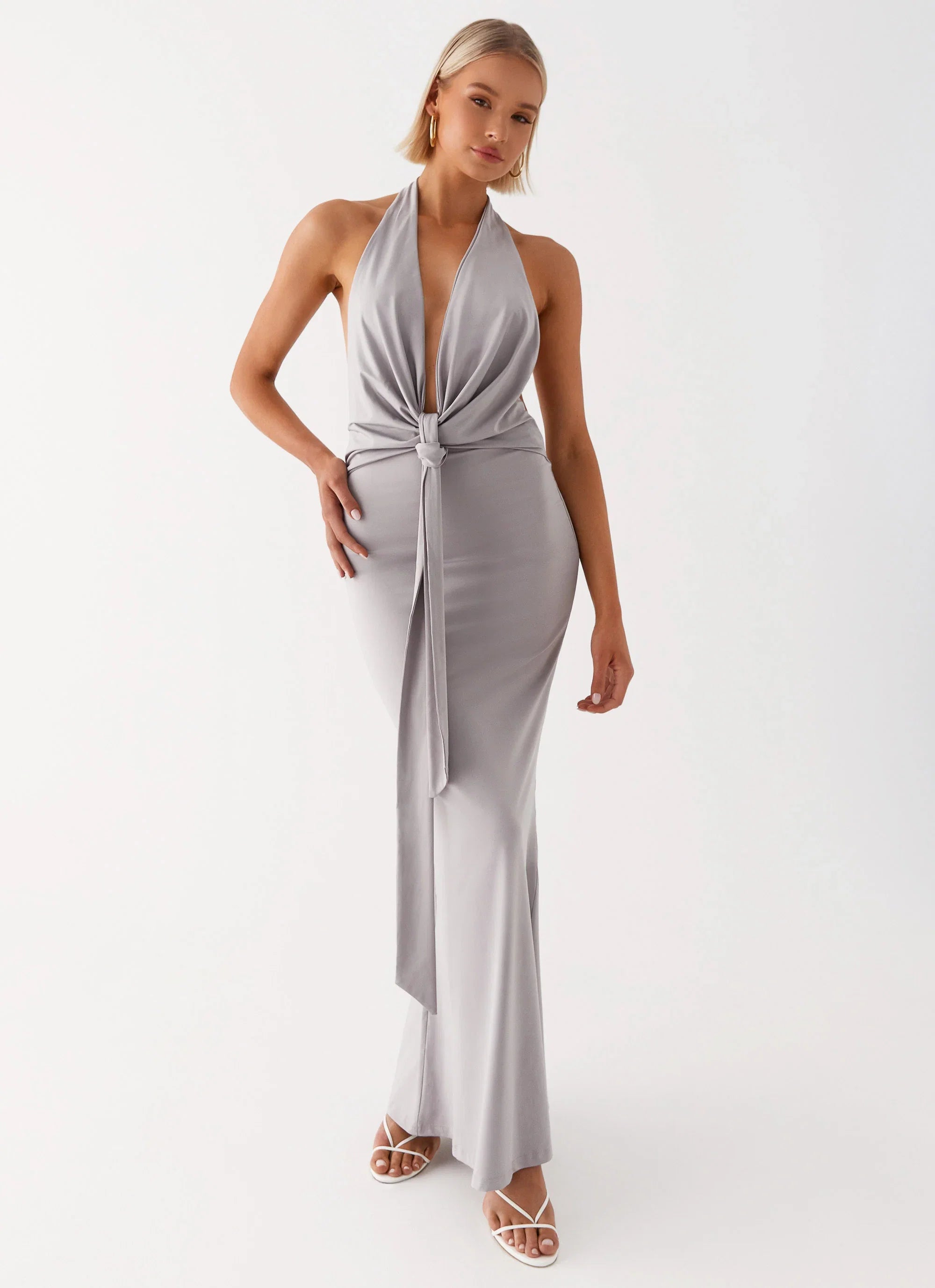 Carmella Maxi Dress Grey