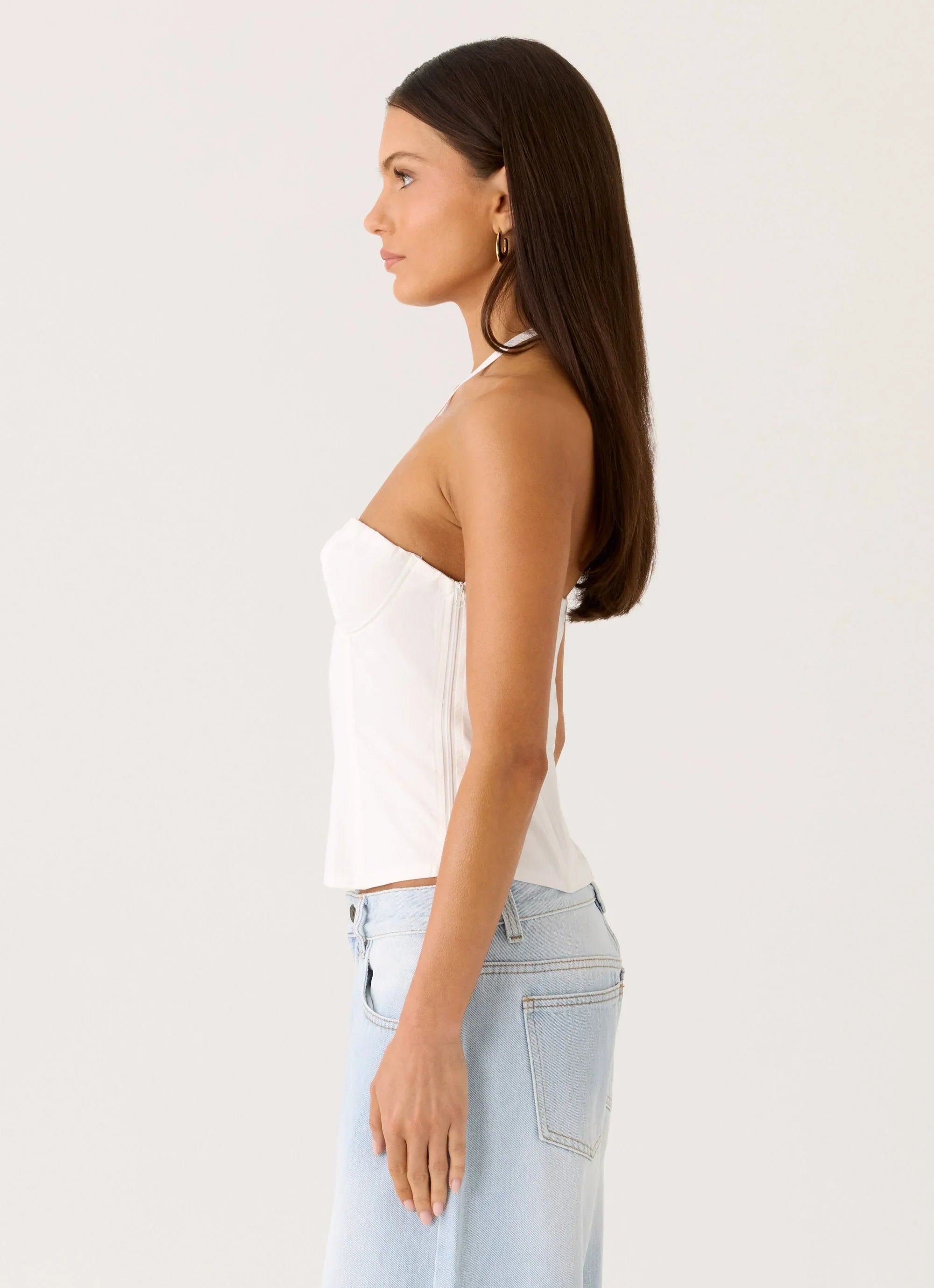 Jayne Top White
