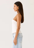 Jayne Top White