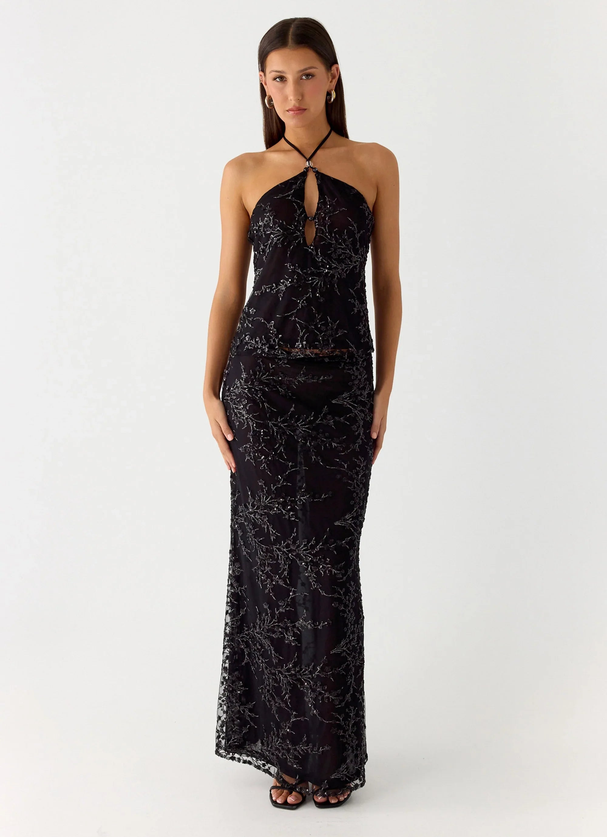 Moodlight Maxi Skirt Black