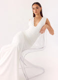 Options Maxi Dress White