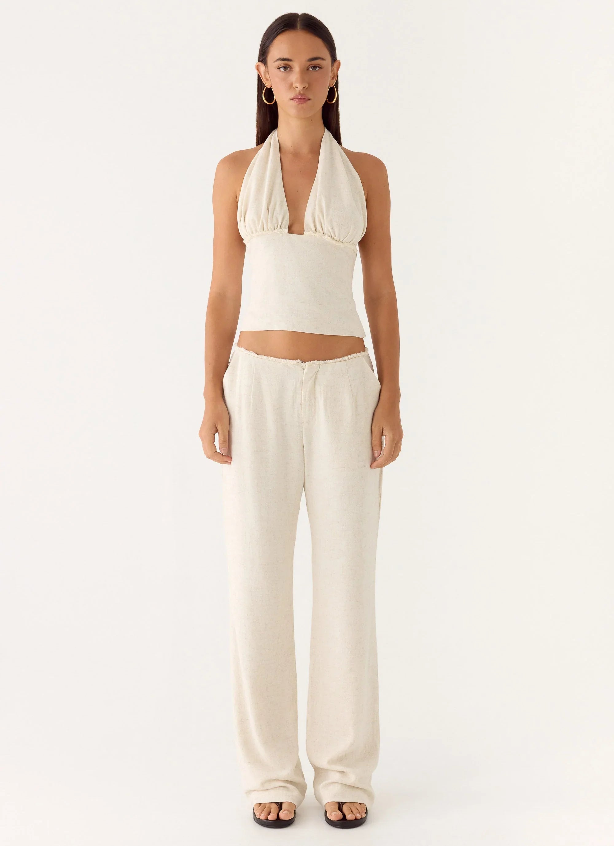 Josephina Halter Top Oat