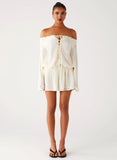 Astaria Mini Dress Ivory