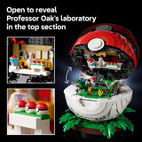 LEGO Pokémon Iconic Trainer Moments Poké Ball 72154 Collectible Building Set for Adults Ages 18 Pokémon Model Kit with 3 Minifigures 2 Pokémon Figures Gift for Gamers