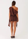 Ettie Mini Dress Chocolate